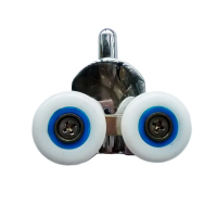 Ролики для душових кабін MIXXUS PREMIUM ROLLERS SCP02-1 подвійні колеса, нижні, 23mm, CHROME (для DIVERSE SC01, SC02, SD01) (MI7162)